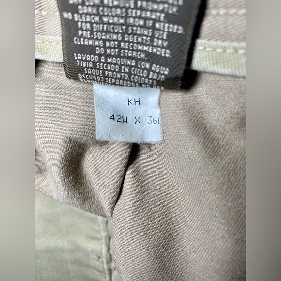 Savane Deep Dye Wrinkle Resistant Men's Pleated Pant‎ Size 42 X 36 - Picture 6 of 6